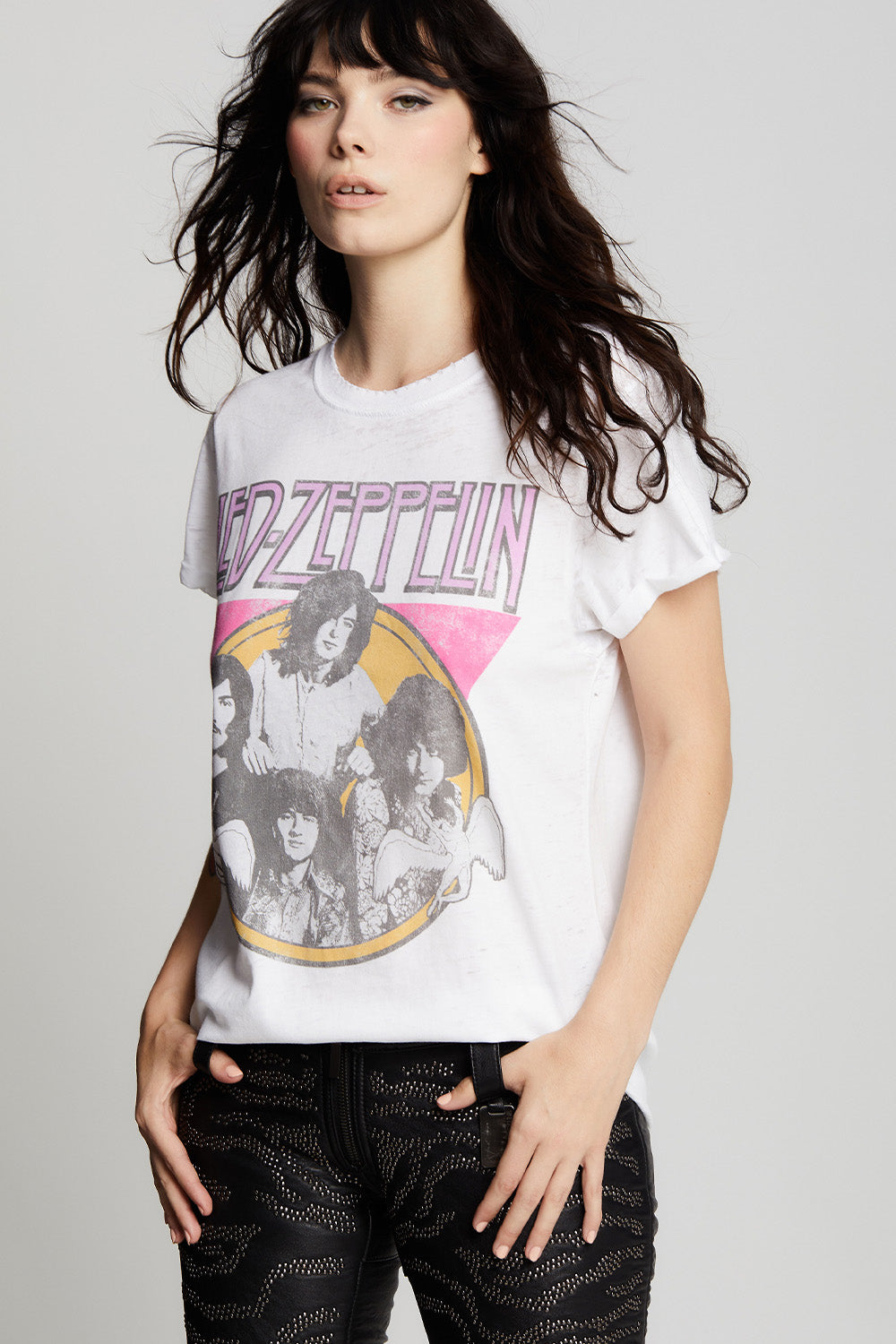 Led Zeppelin Band Members Vintage Graphic Tee