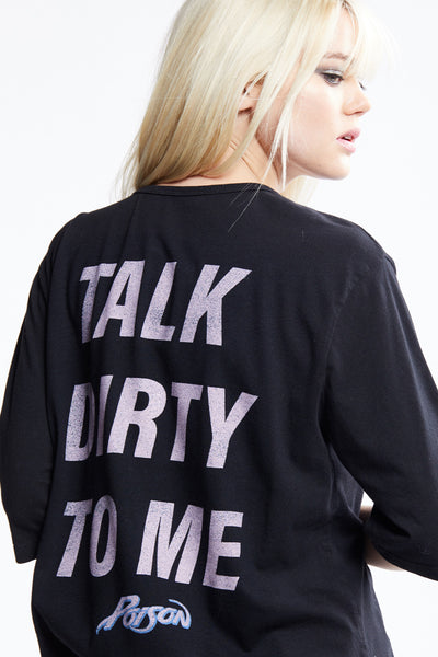 Poison Talk Dirty Oversized Tee – Recycled Karma Brands
