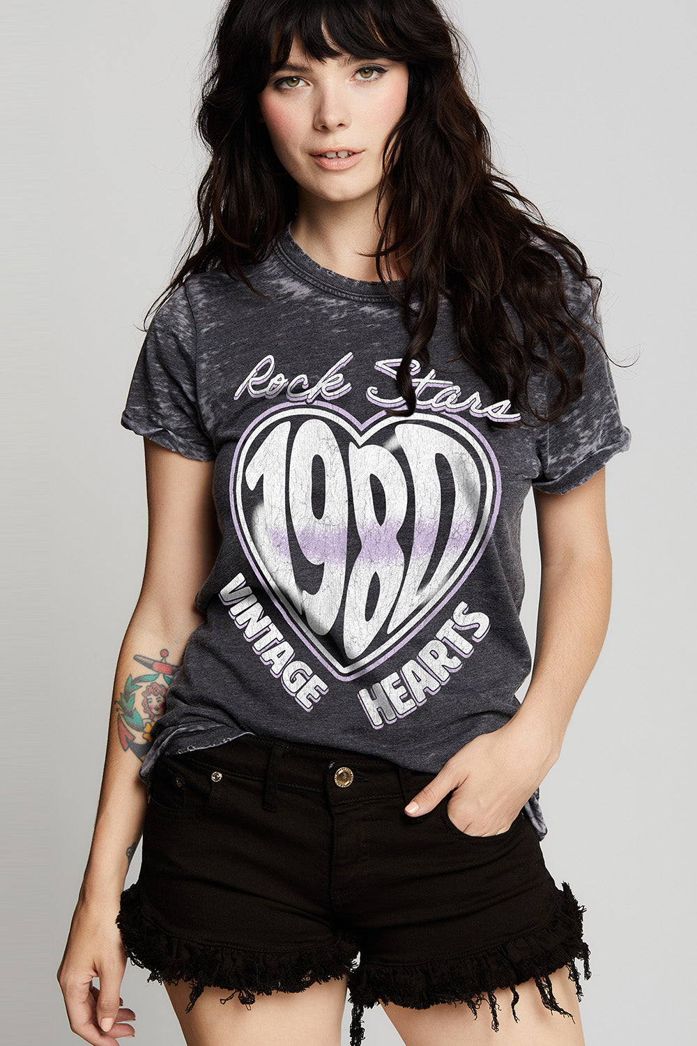 Vintage Hearts Rock Tee