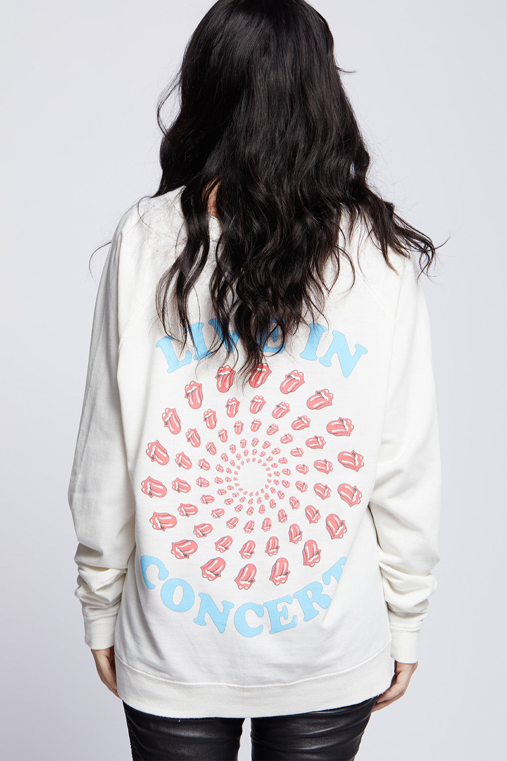 The Rolling Stones Vintage Oversized Concert Sweatshirt