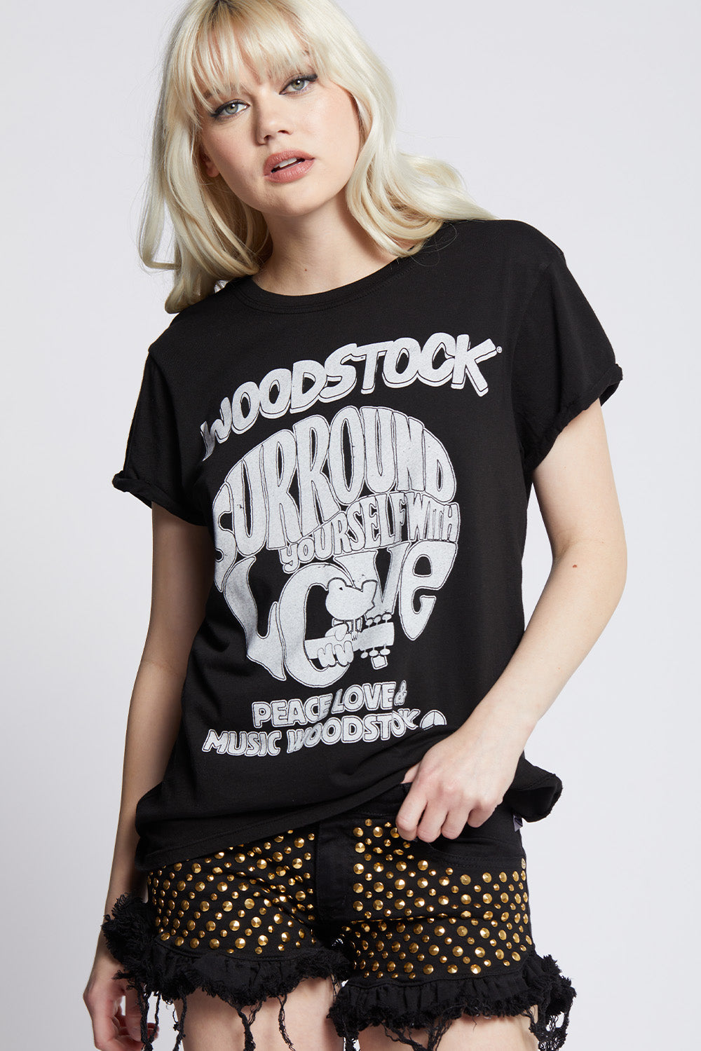 Woodstock Surround Yourself With Love Tee