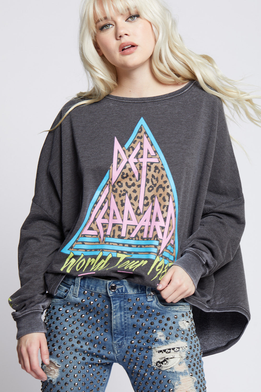 Def Leppard Hysteria Vintage One Size Sweatshirt