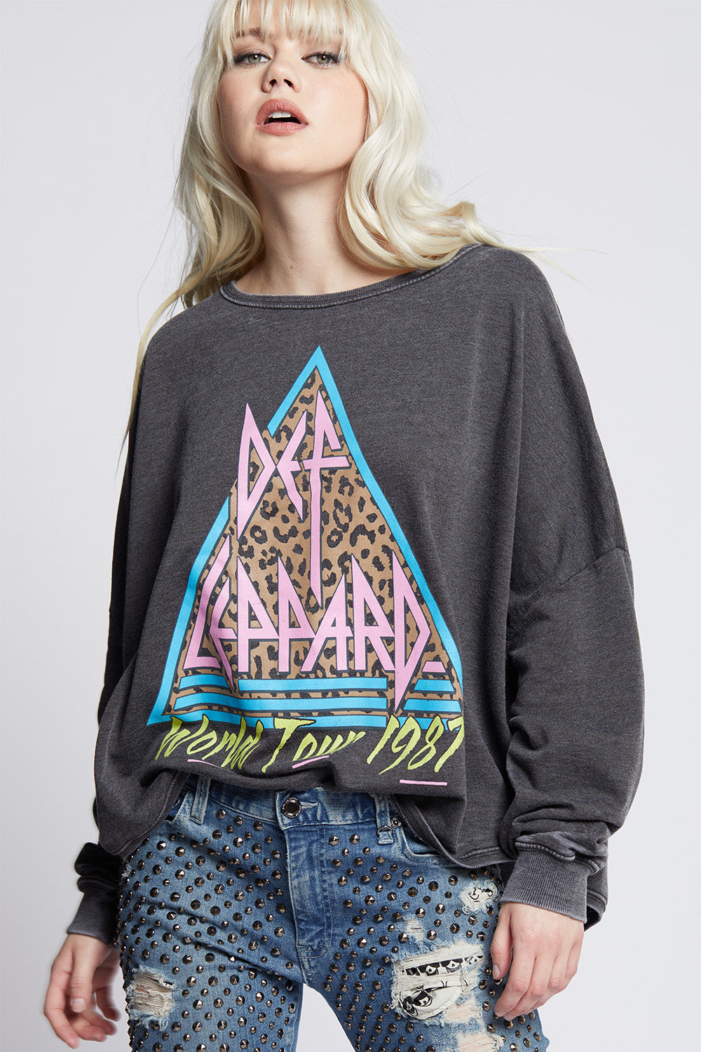 Def Leppard Hysteria Vintage One Size Sweatshirt