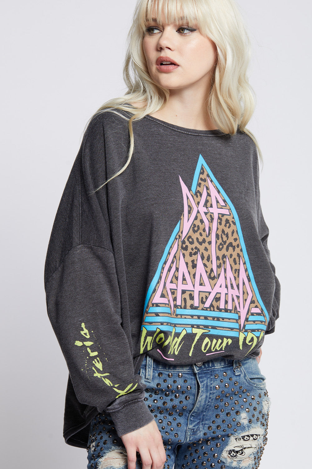 Def Leppard Hysteria Vintage One Size Sweatshirt