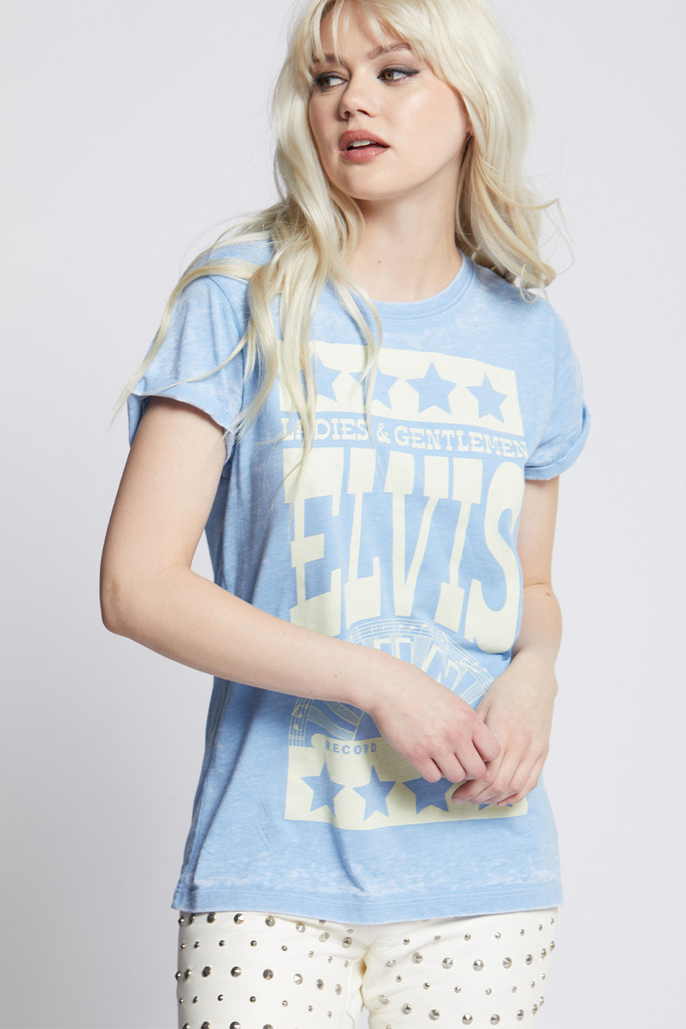 Sun Records X Elvis Presley Ladies & Gents Tee