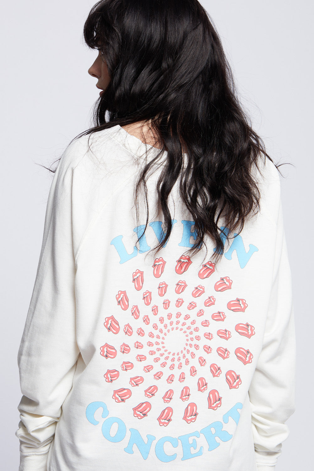 The Rolling Stones Vintage Oversized Concert Sweatshirt