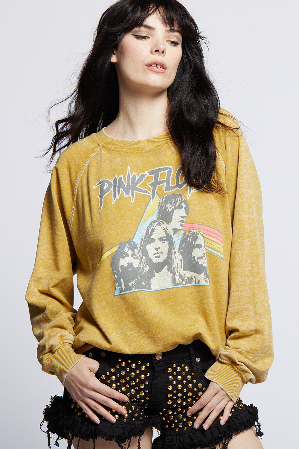 Pink Floyd Album Oversized Vintage Band Sweatshirt