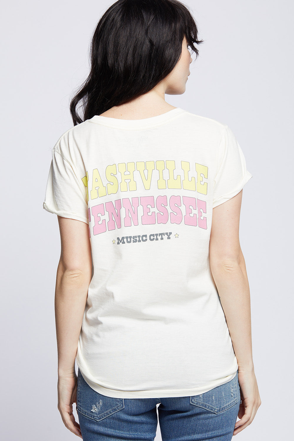 Pearl Nashville Tennessee Country Music Fitted T-Shirt