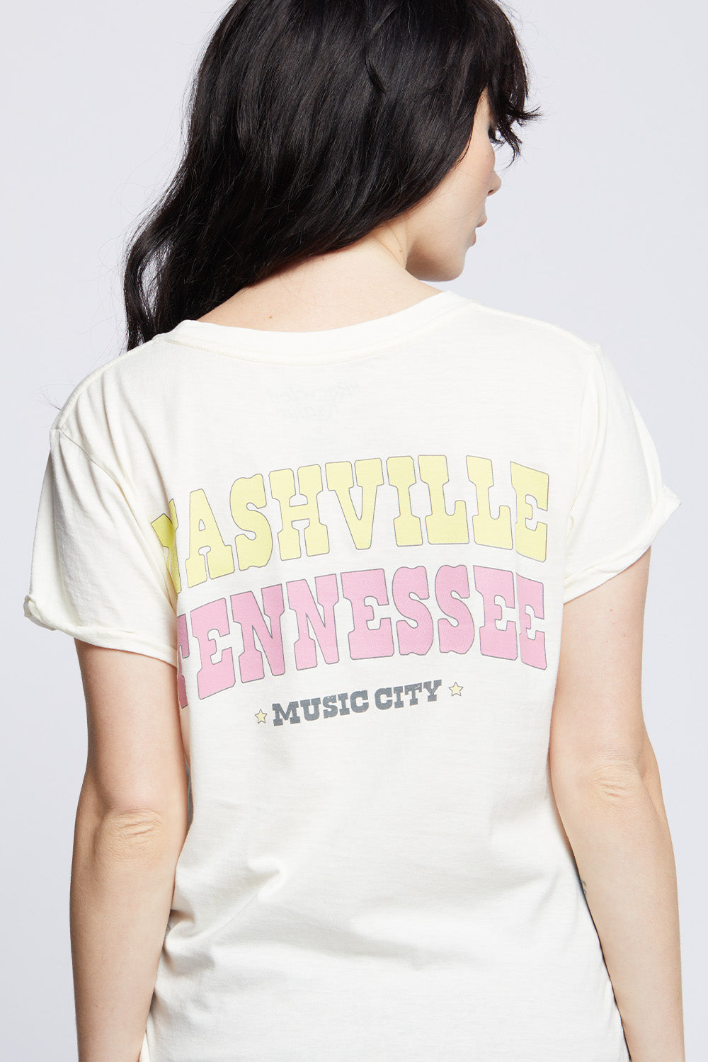 Pearl Nashville Tennessee Country Music Fitted T-Shirt