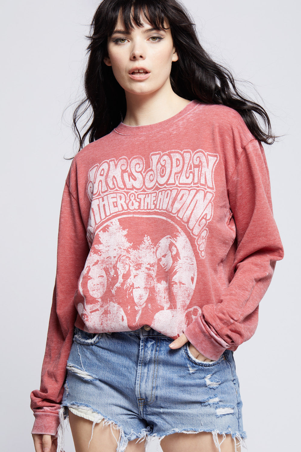 Janis Joplin With Big Brother And The Holding Co Sweatshirt