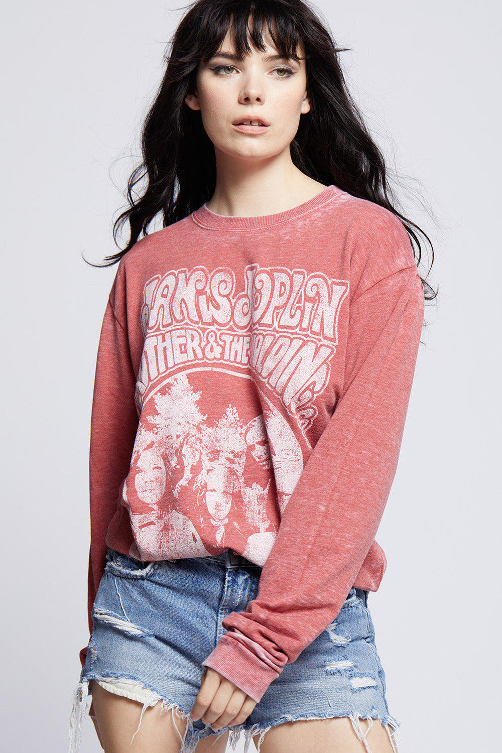 Janis Joplin With Big Brother And The Holding Co Sweatshirt