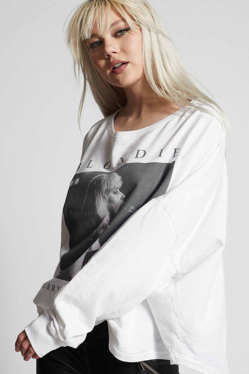 Blondie Hurry Up And Wait One Size Sweatshirt