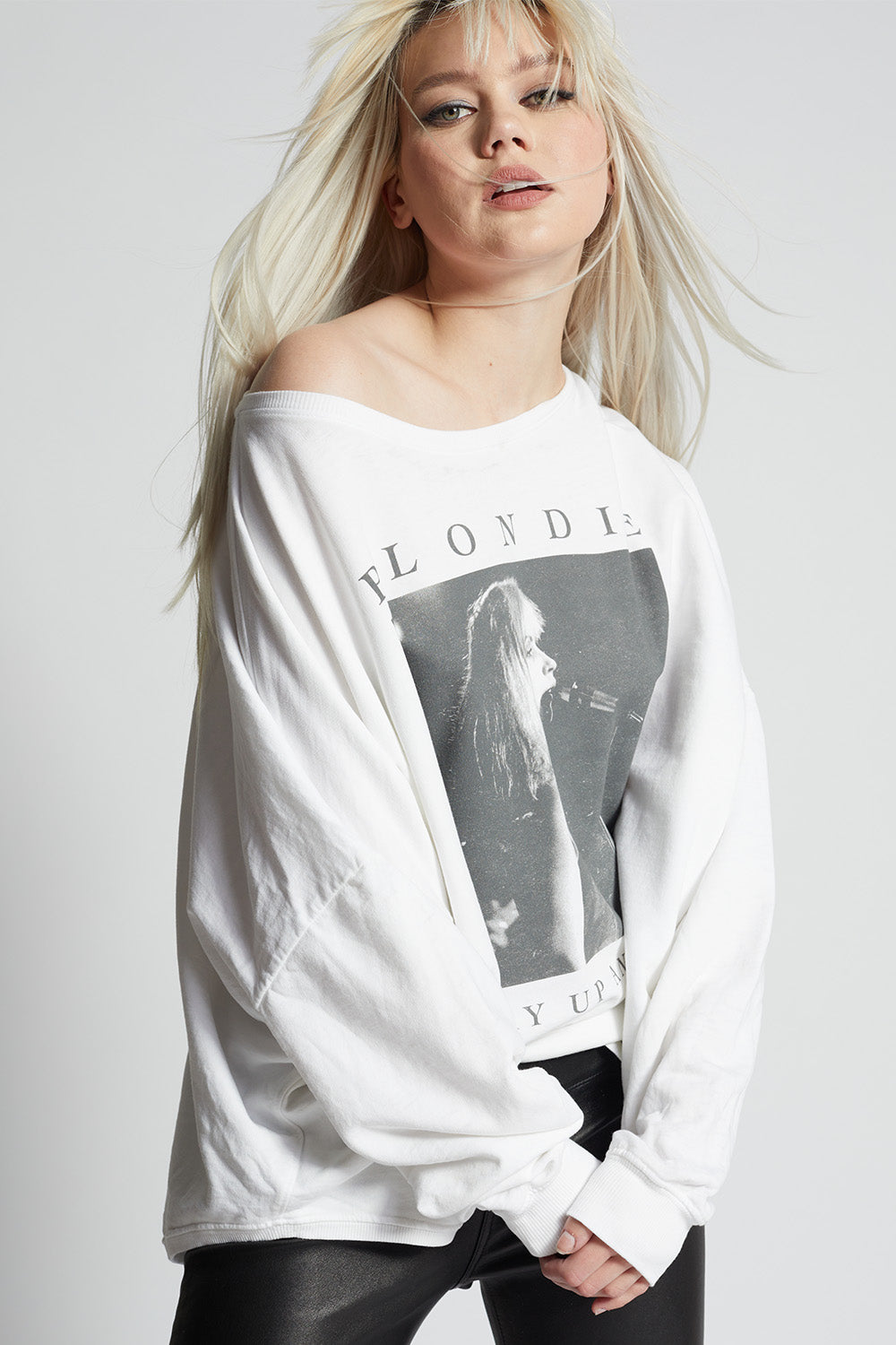 Blondie Hurry Up And Wait One Size Sweatshirt
