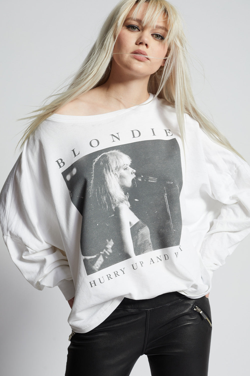 Blondie Hurry Up And Wait One Size Sweatshirt