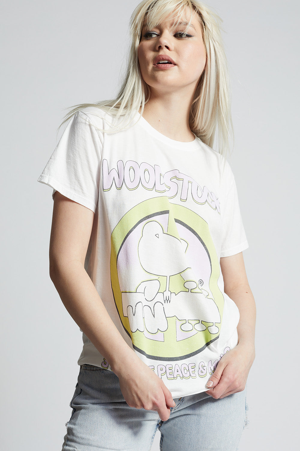 Woodstock Peace & Music Unisex Tee