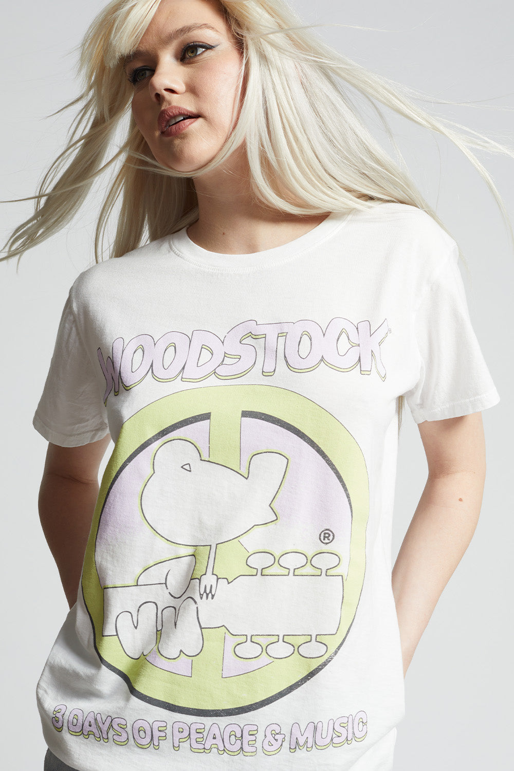 Woodstock Peace & Music Unisex Tee