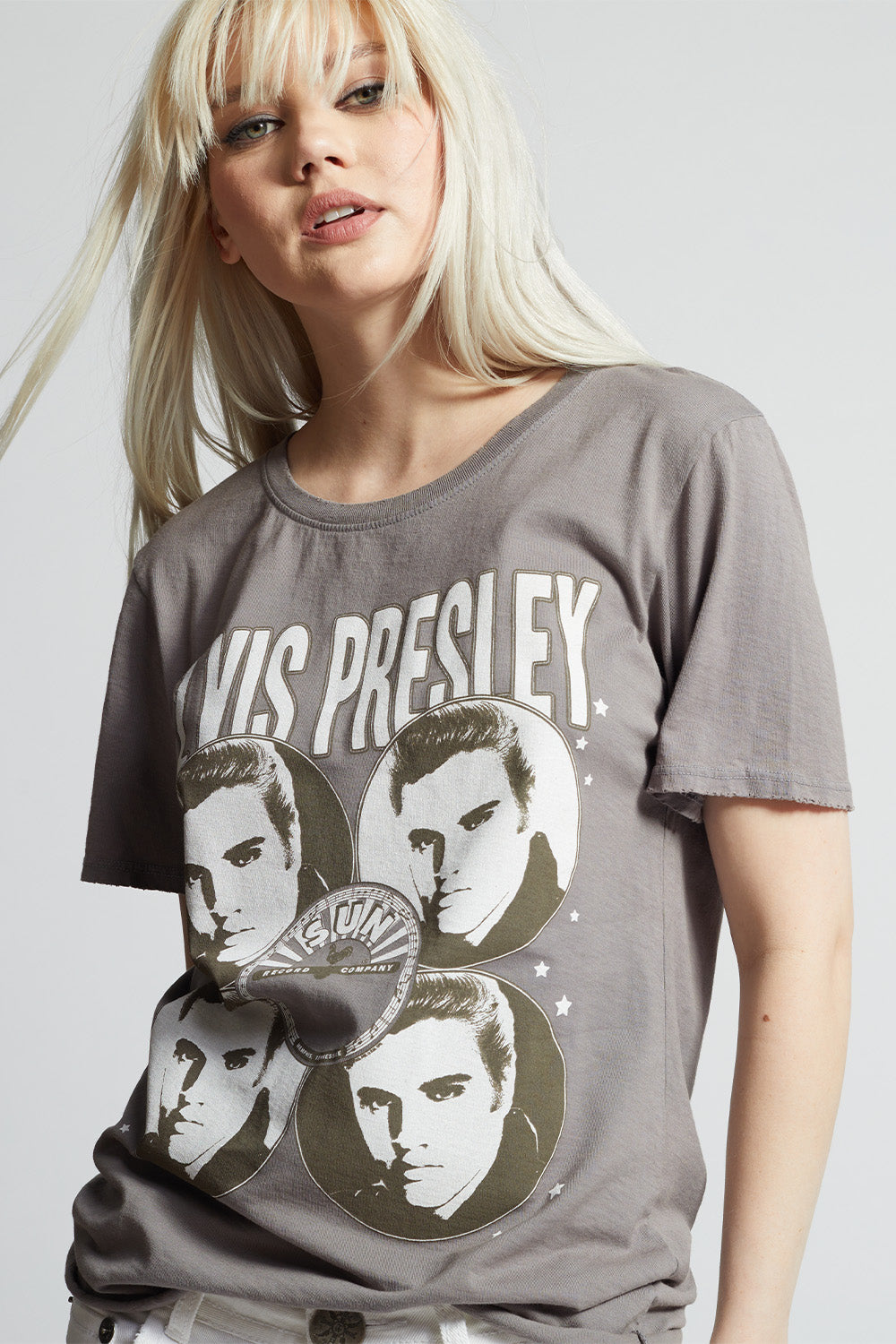 Sun Records X Elvis Presley King Boyfriend Tee