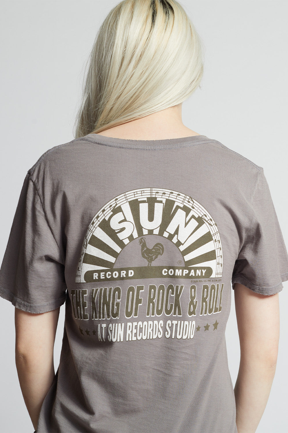 Sun Records X Elvis Presley King Boyfriend Tee