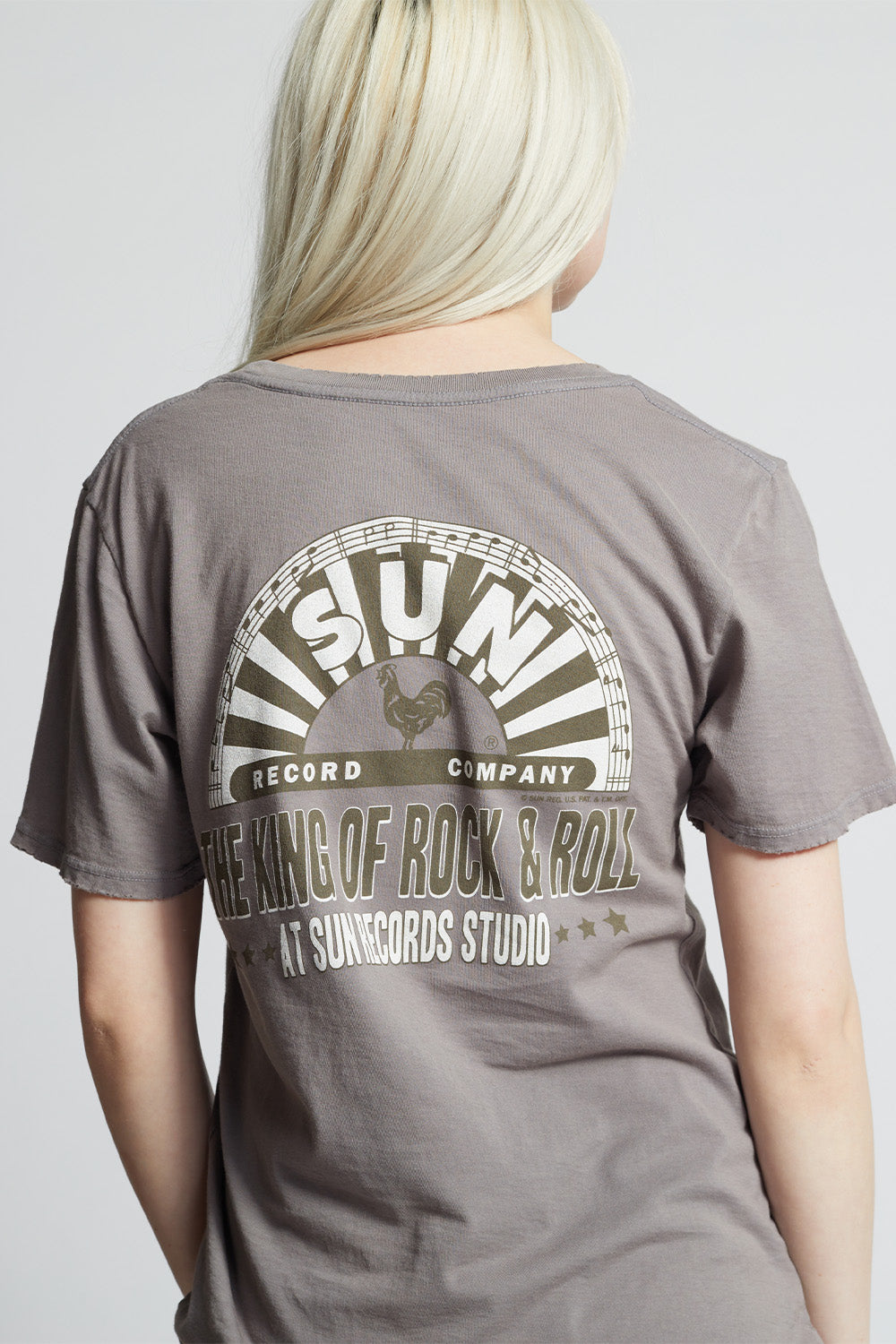 Sun Records X Elvis Presley King Boyfriend Tee