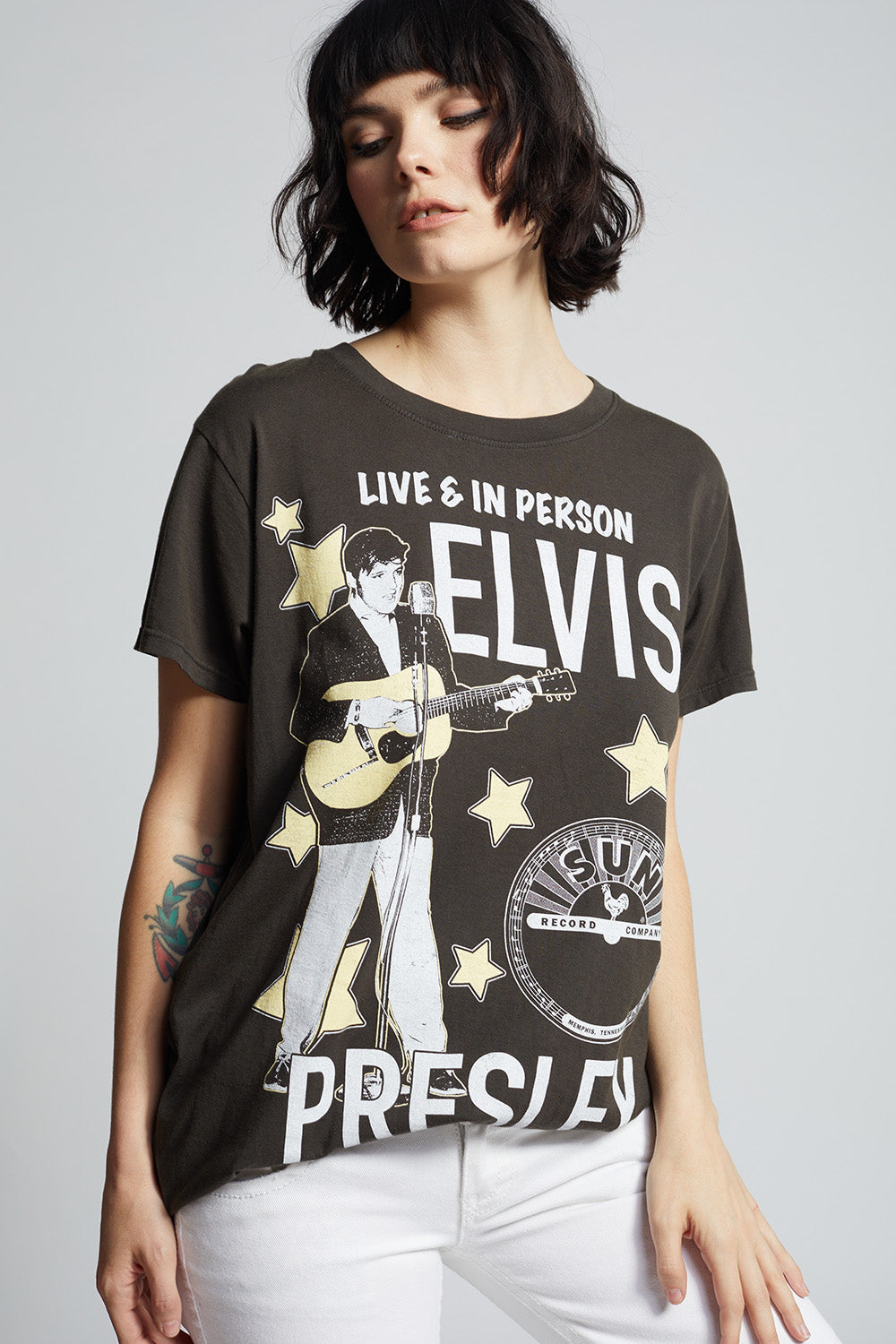Sun Records x Elvis Presley Live! Tee