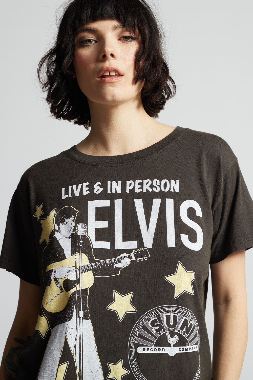 Sun Records x Elvis Presley Live! Tee