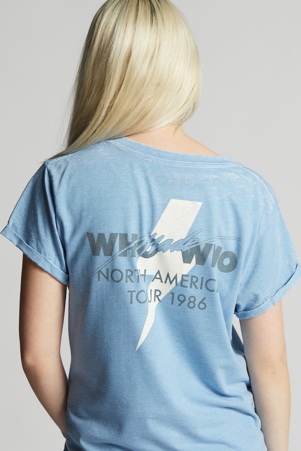 AC/DC Who Made Who 1986 Tour Vintage Graphic Tee