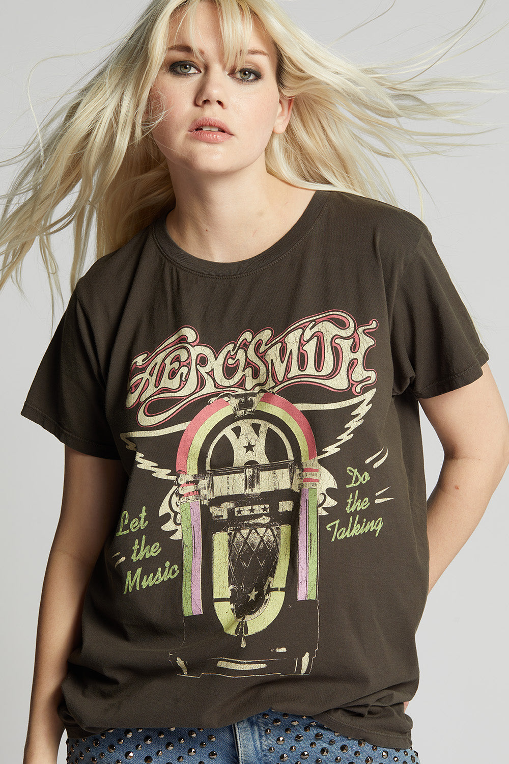 Aerosmith Jukebox Unisex Vintage Graphic Tee