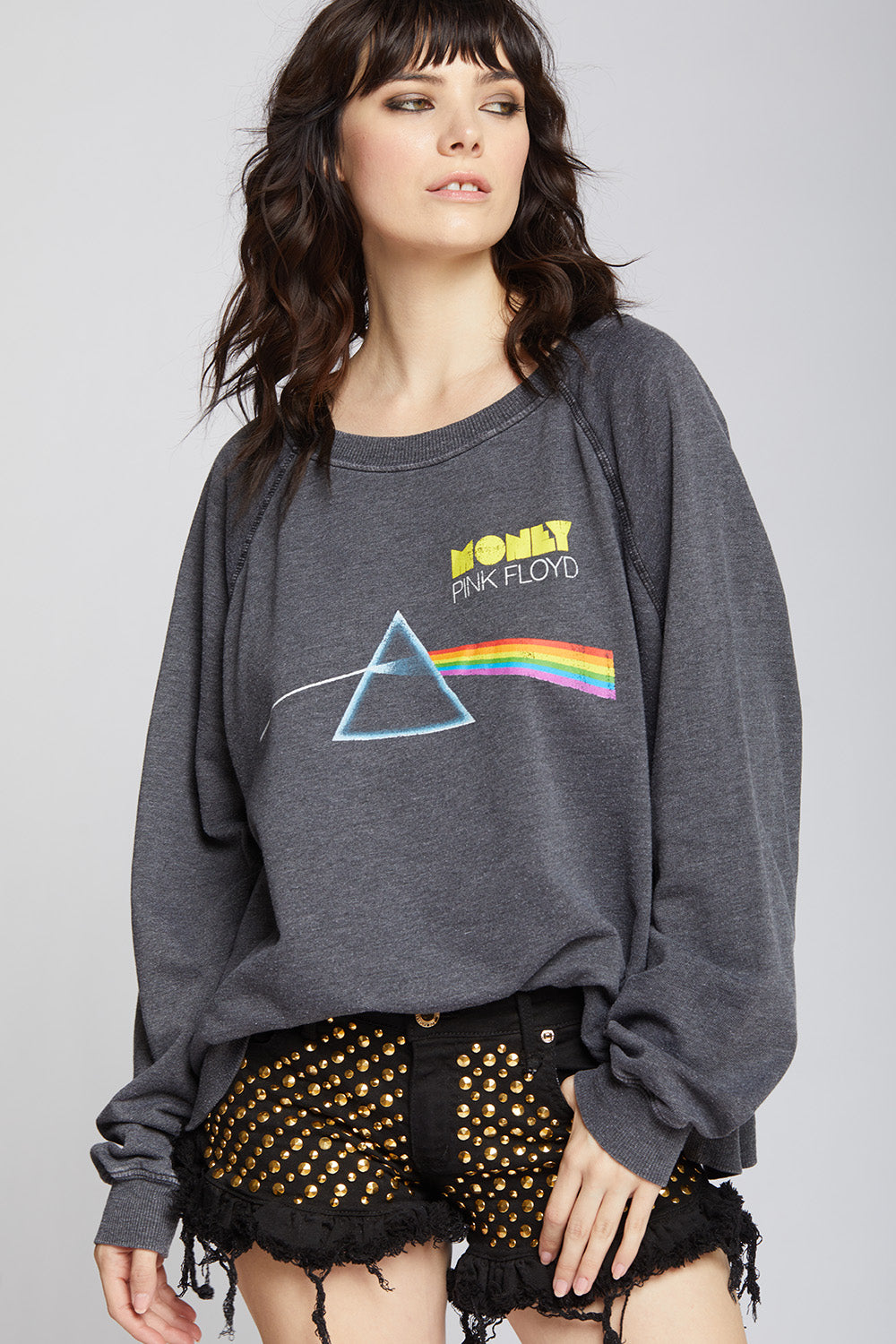 Pink Floyd Money Oversized Fleece Sweatshirt