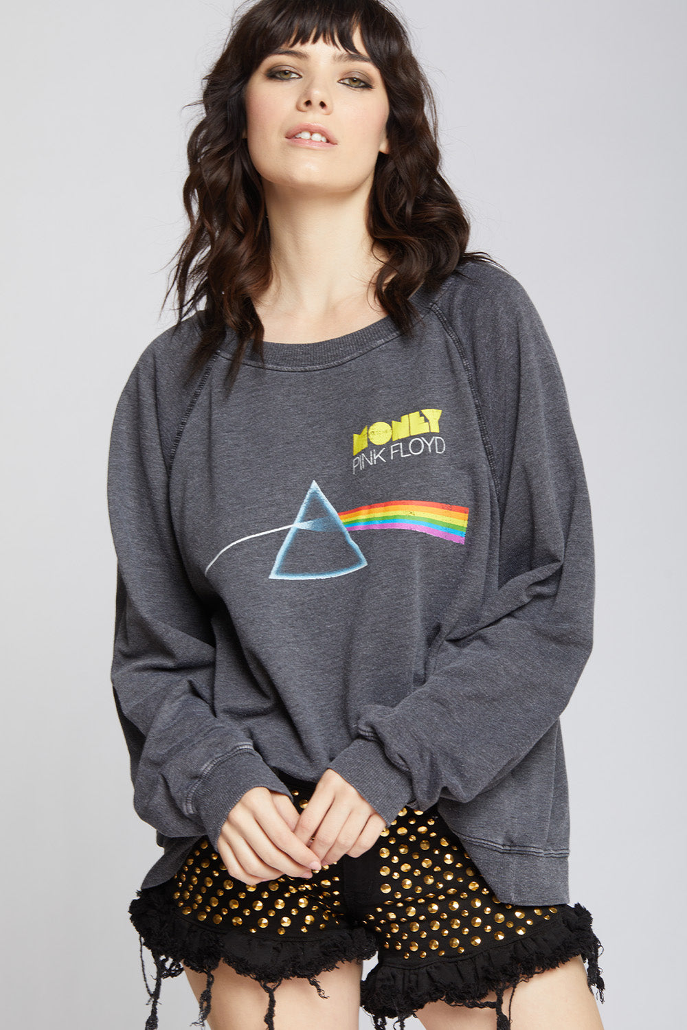 Pink Floyd Money Oversized Fleece Sweatshirt