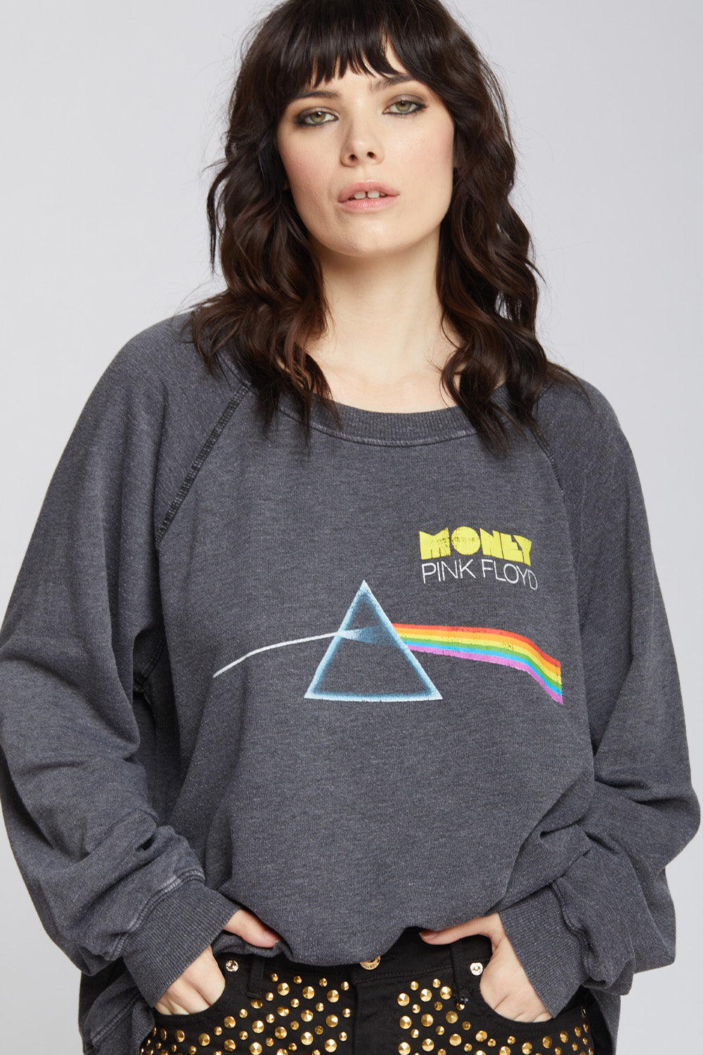 Pink Floyd Money Oversized Fleece Sweatshirt