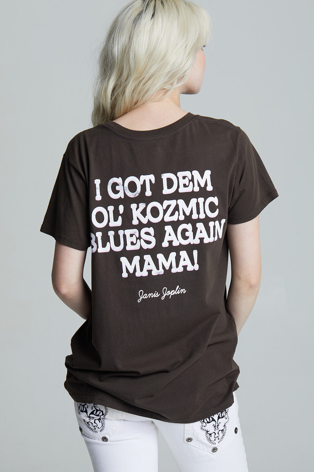 Janis Joplin Kozmic Blues Unisex Tee