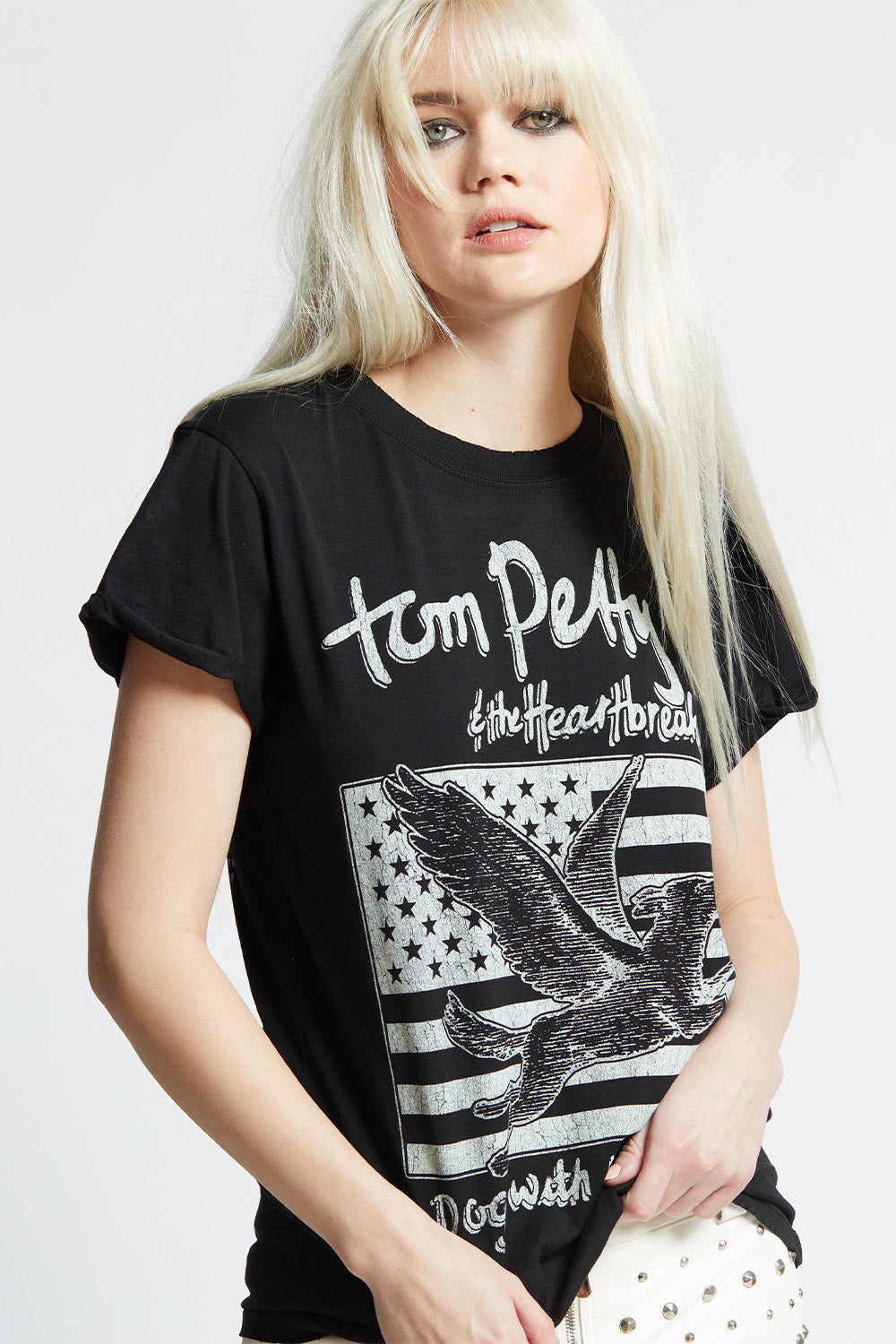 Tom Petty Dogs With Wings Tour Vintage Graphic Tee