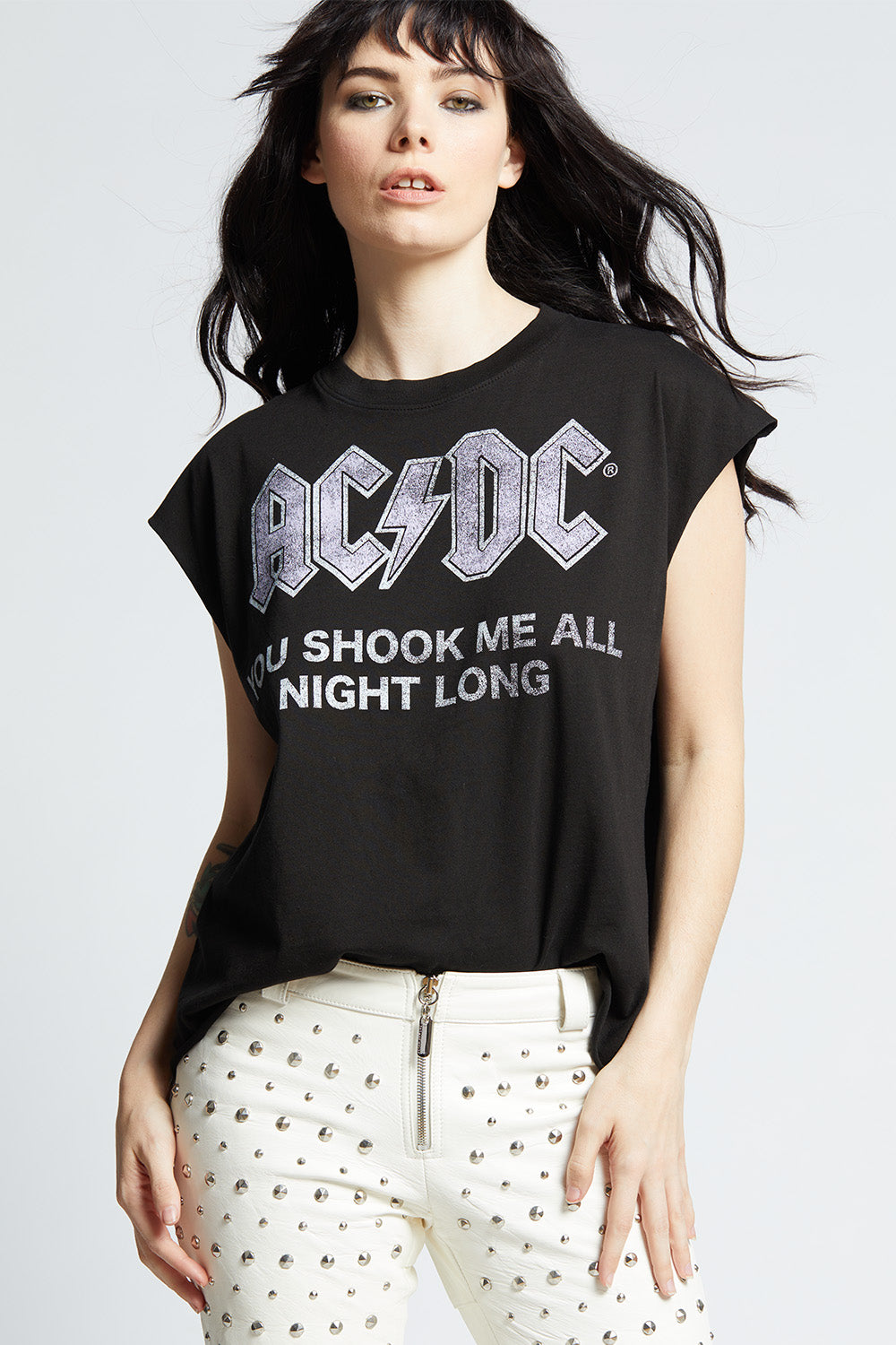 AC/DC Drink On Me Cut Sleeve Tee