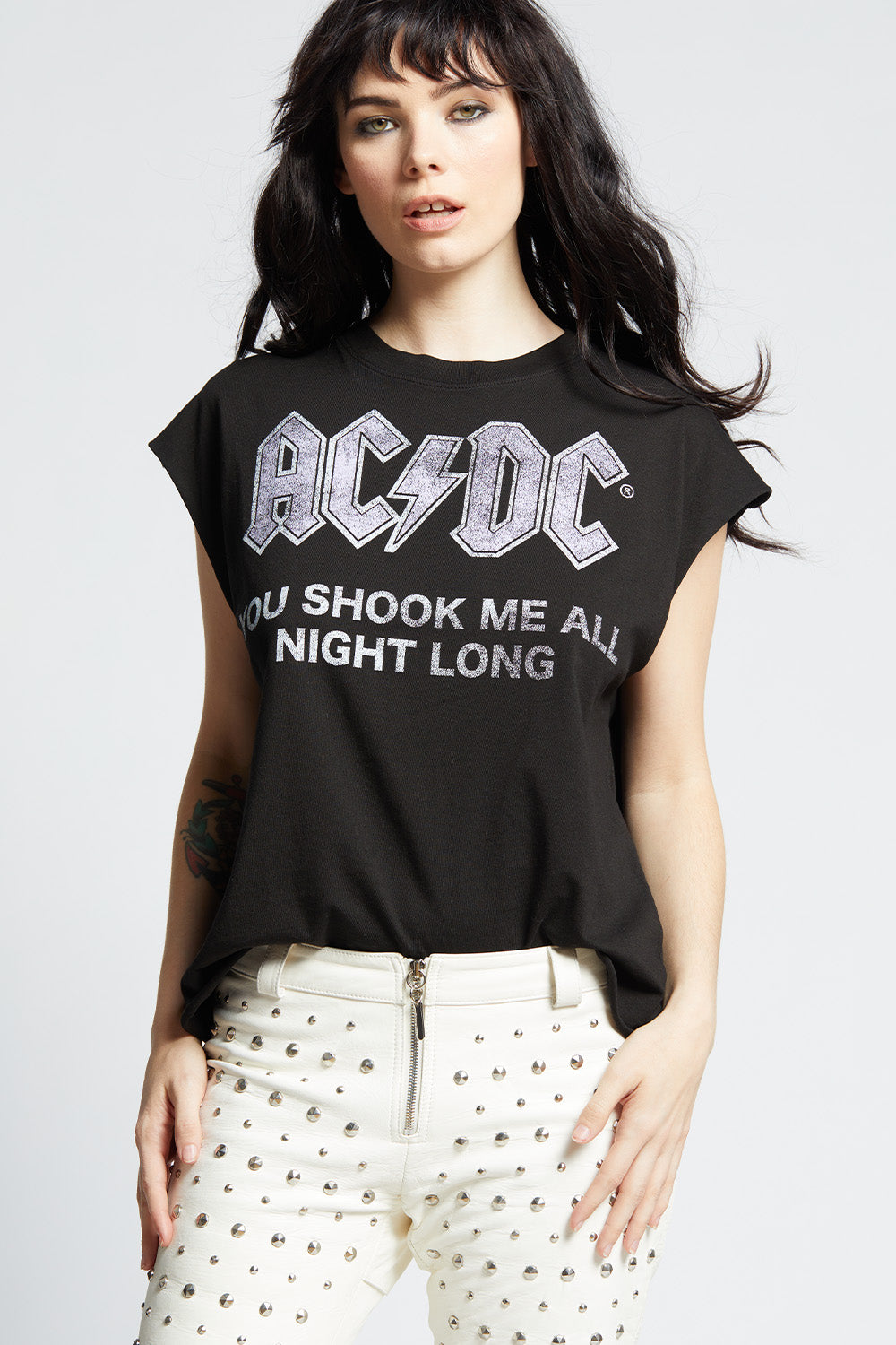 AC/DC Drink On Me Cut Sleeve Tee