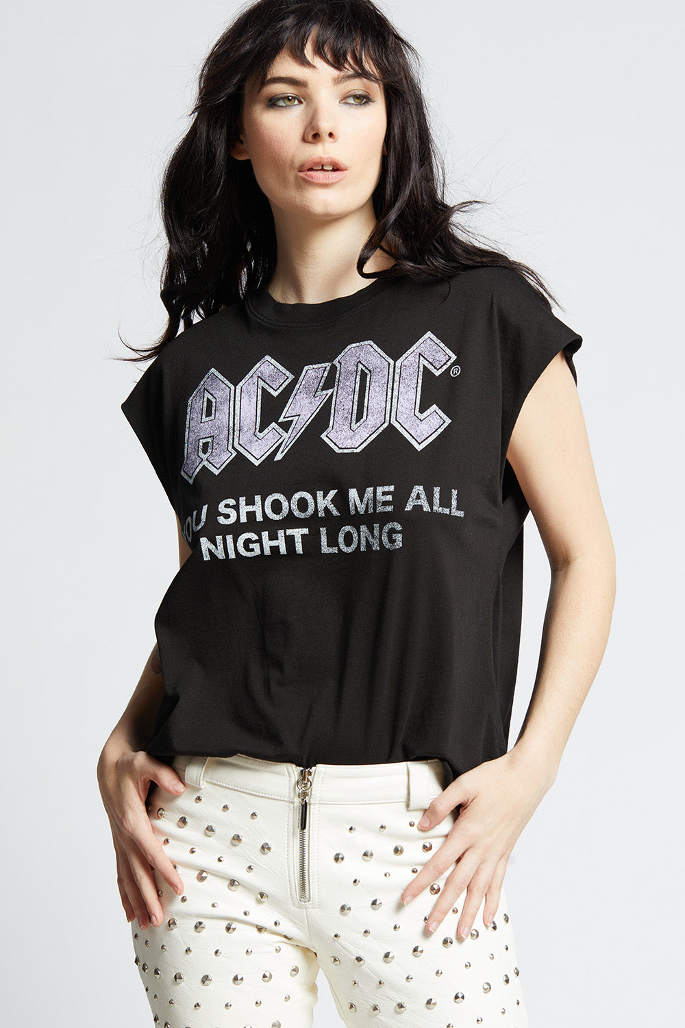AC/DC Drink On Me Cut Sleeve Tee