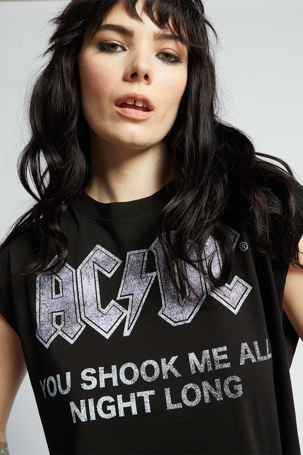 AC/DC Drink On Me Cut Sleeve Tee