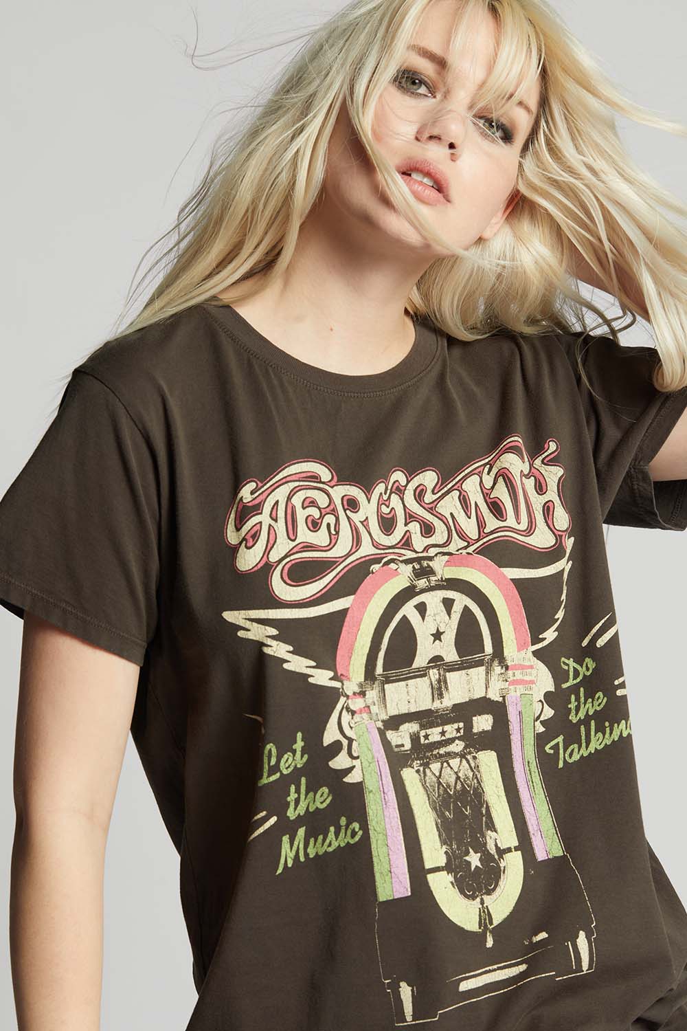 Aerosmith Jukebox Unisex Vintage Graphic Tee