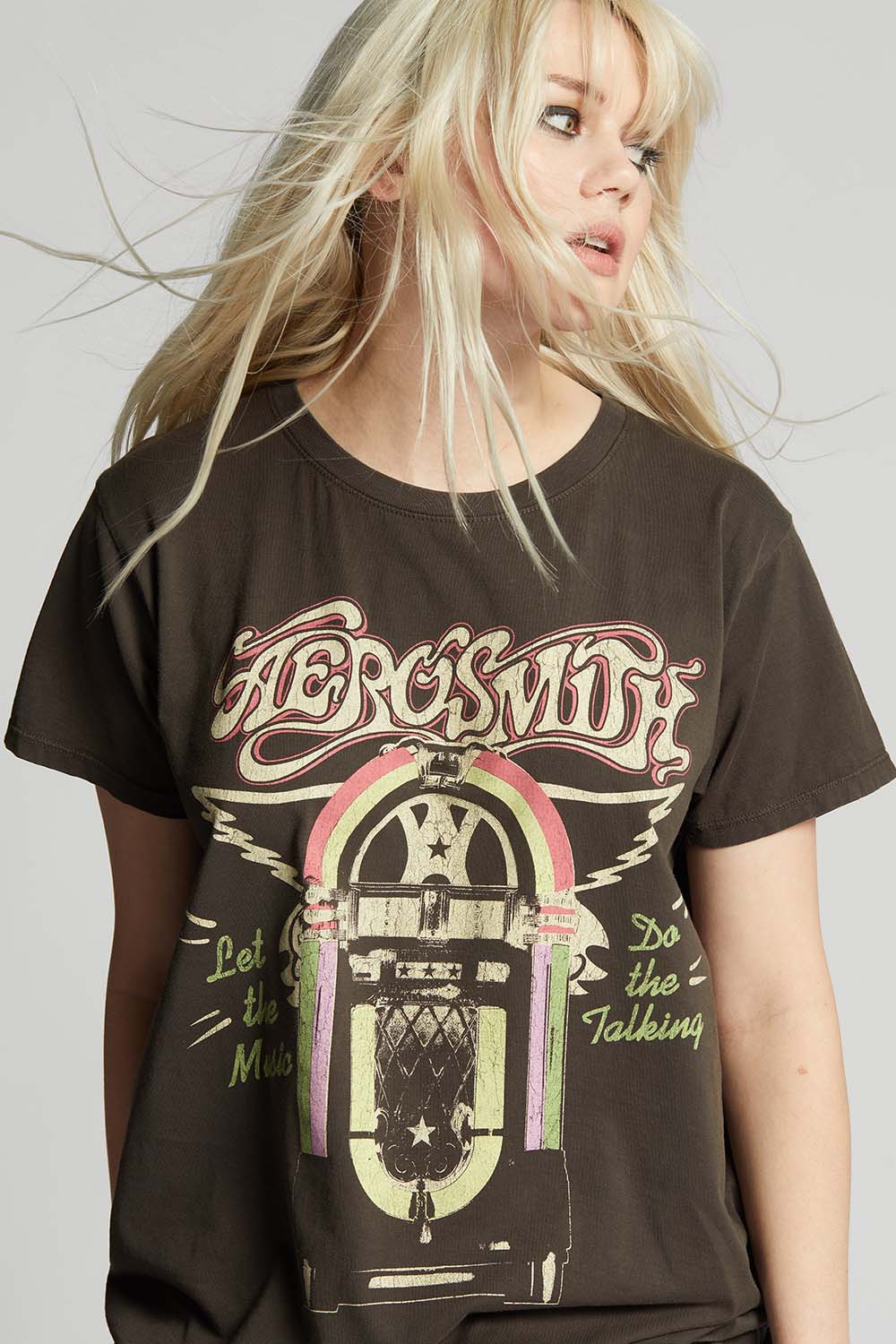 Aerosmith Jukebox Unisex Vintage Graphic Tee
