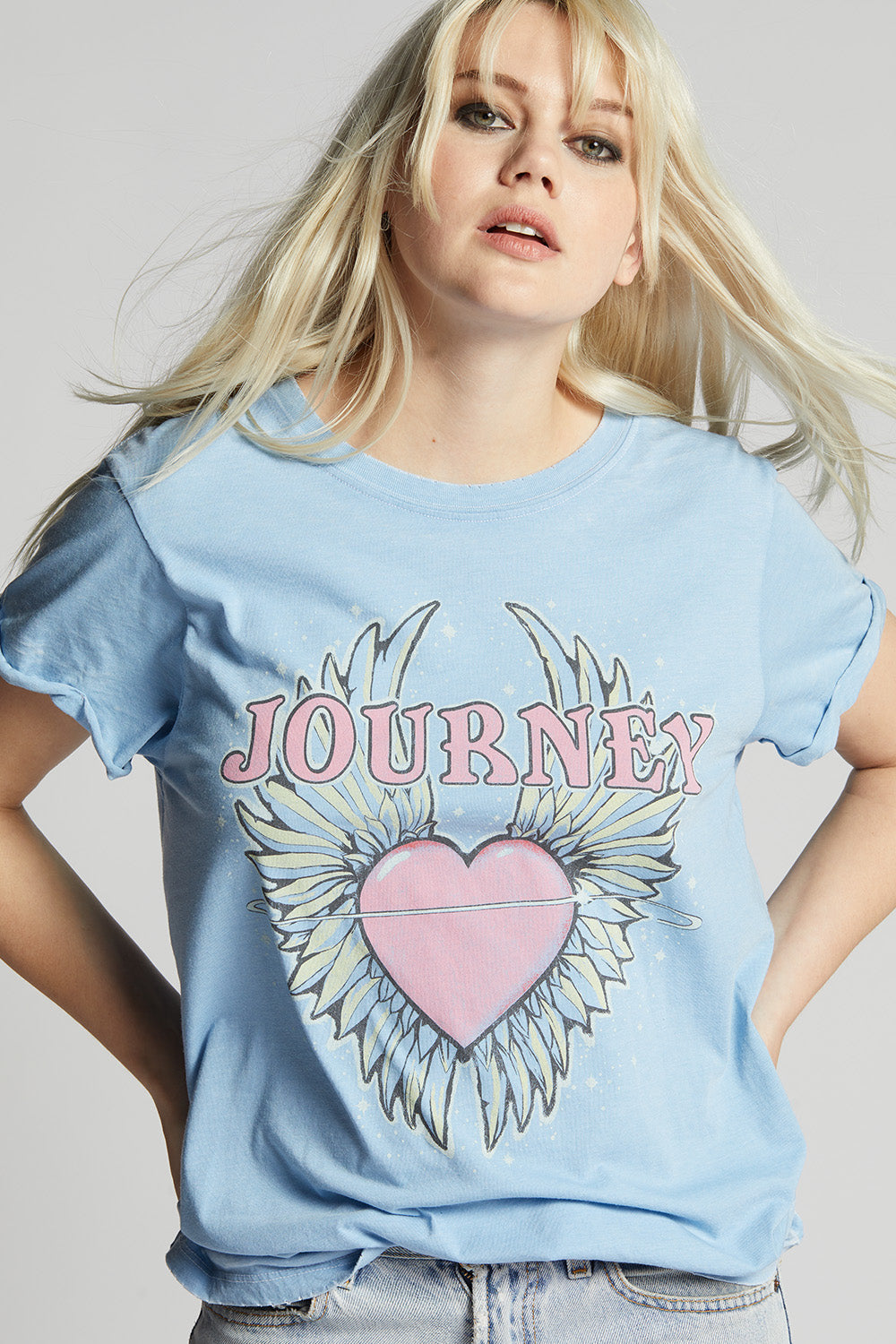Journey Don’t Stop Believin’ Vintage Inspired Graphic Tee