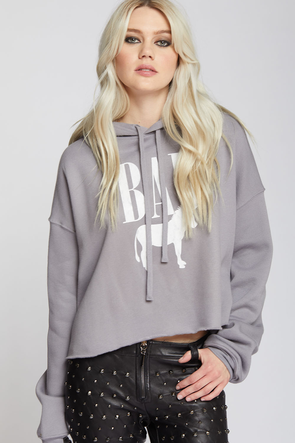 Bad A$$ Crop Hoodie