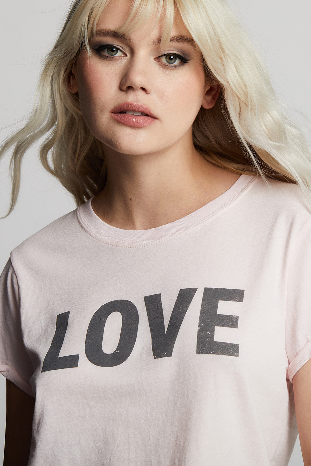 Women's Love T-shirt in Petal