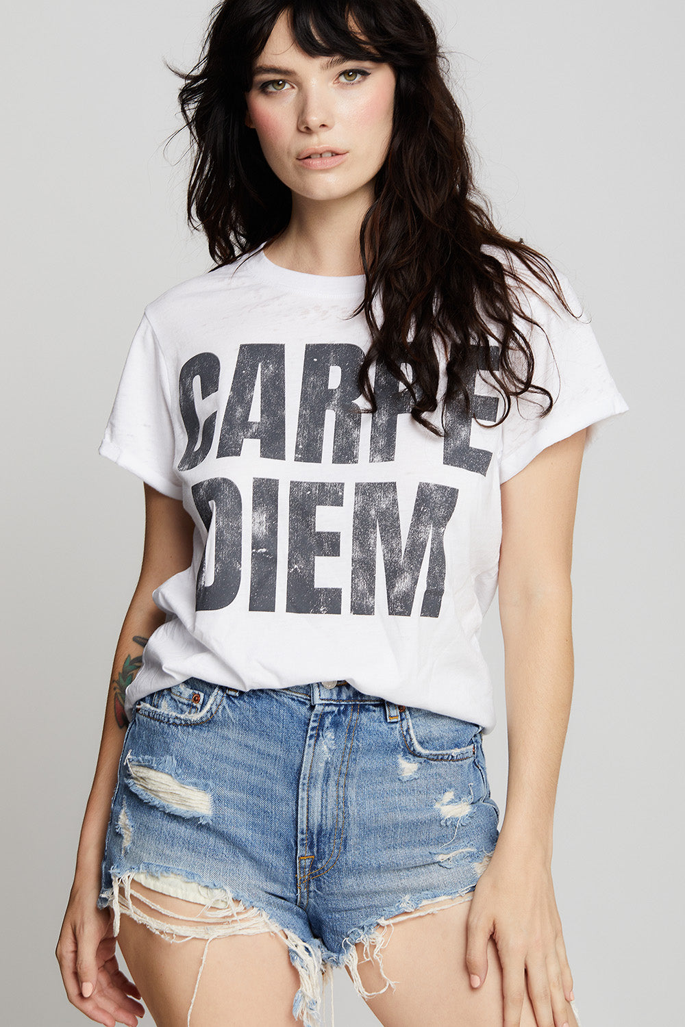Women's Carpe Diem T-shirt in White