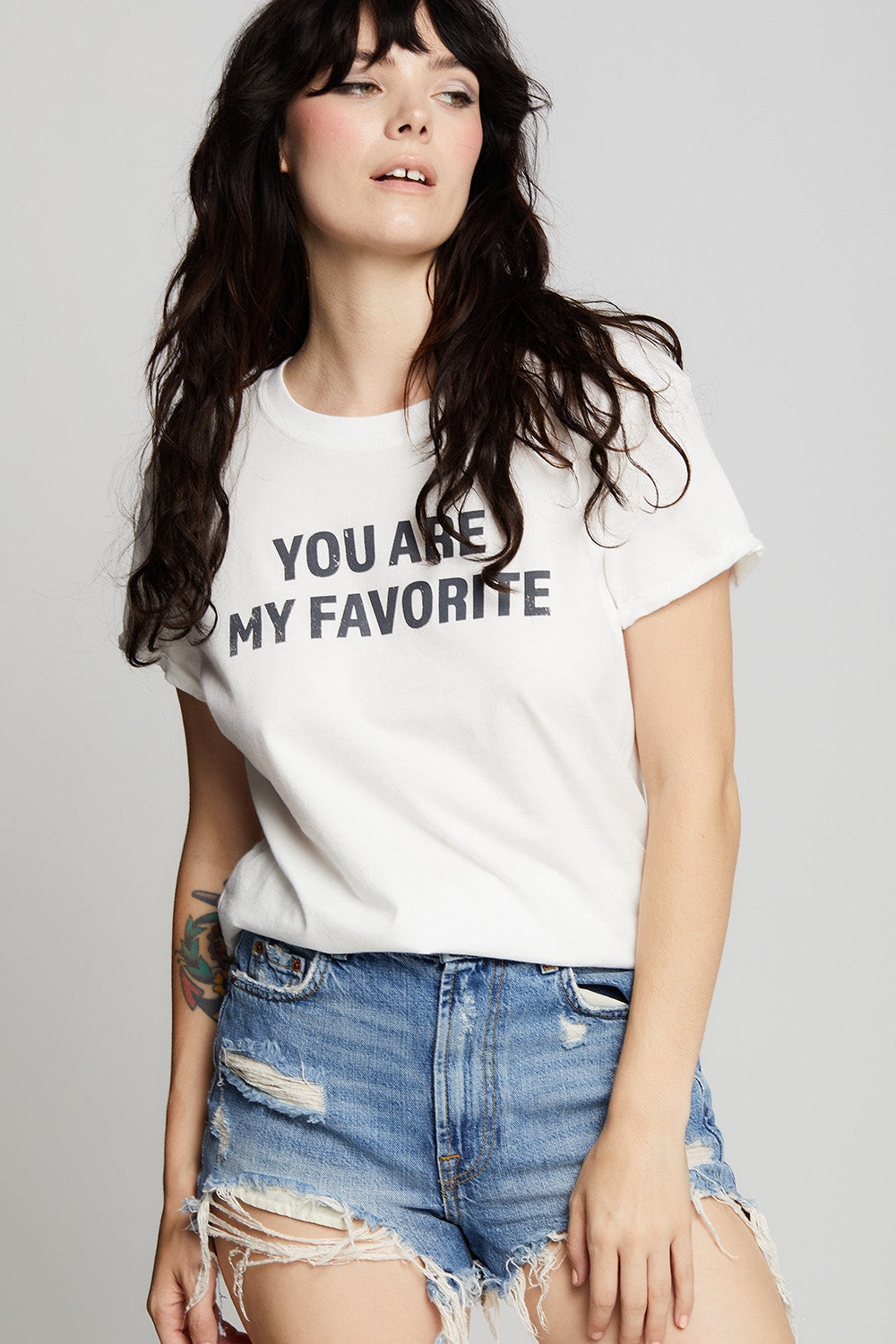 Women's You Are My Favorite T-shirt in White