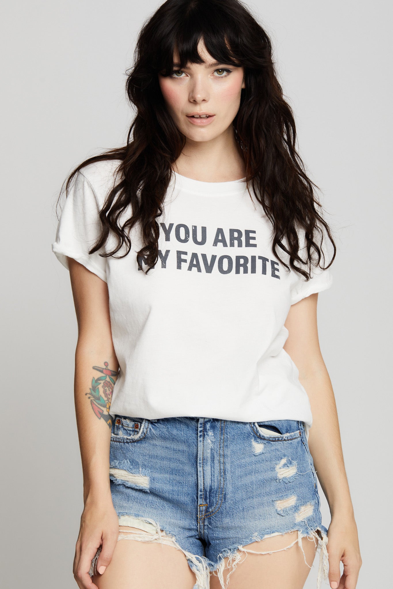 Women's You Are My Favorite T-shirt in White