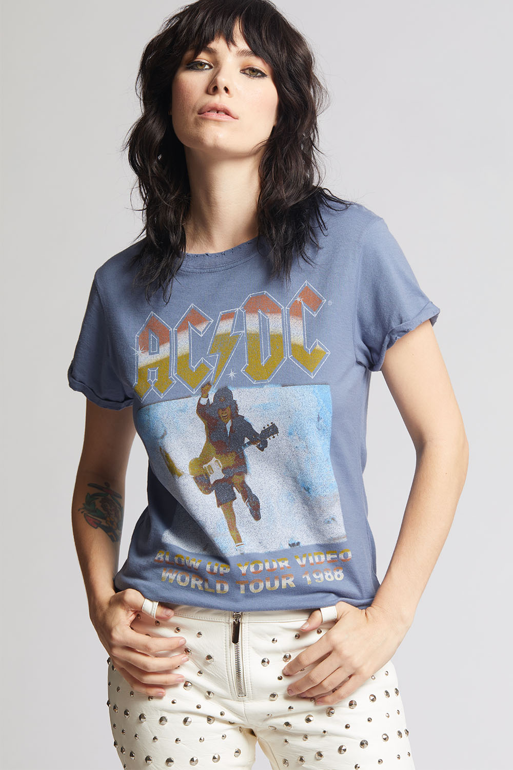 AC/DC U.S. Tour 1988 Vintage Band Tee