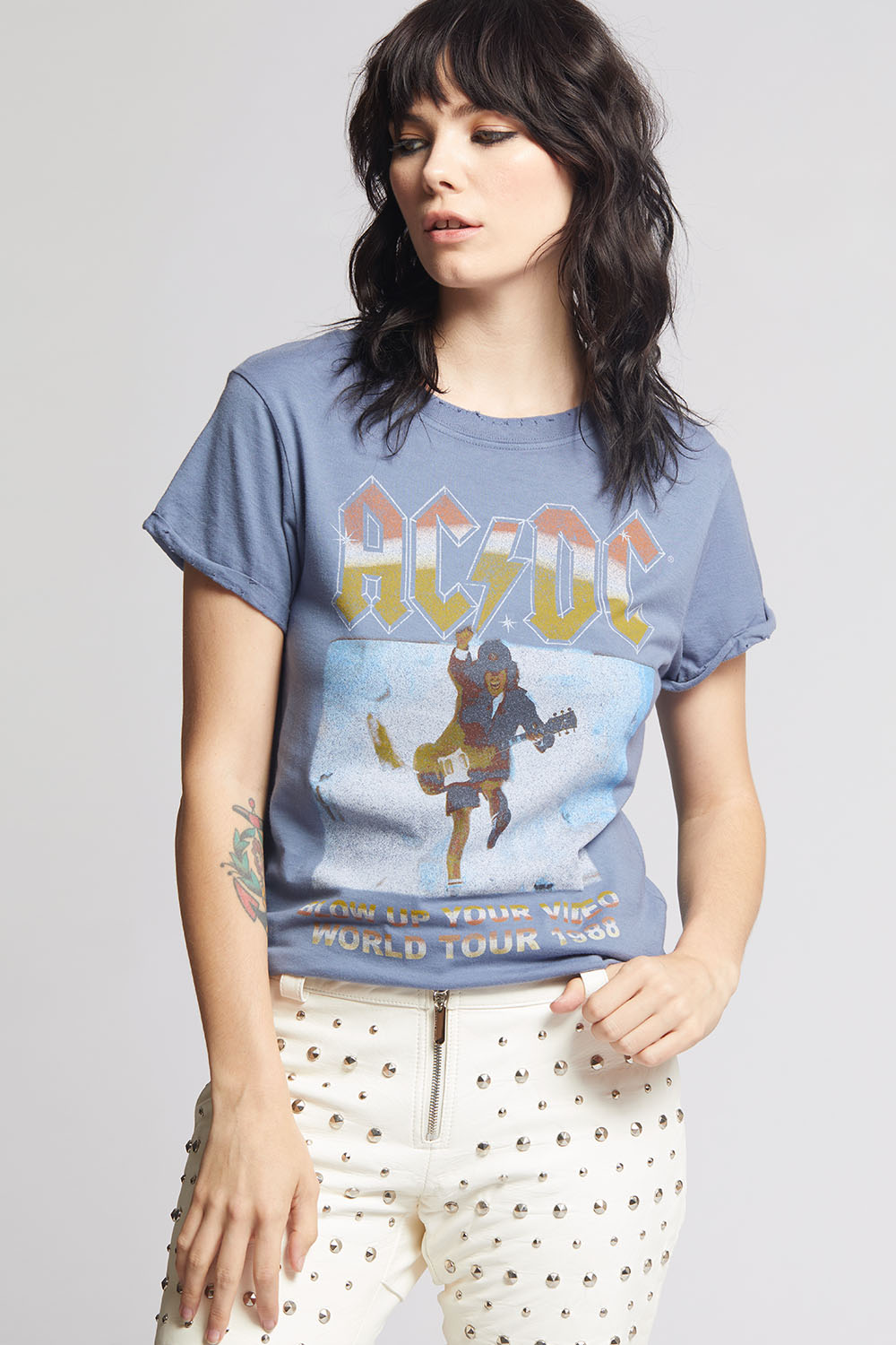AC/DC U.S. Tour 1988 Vintage Band Tee