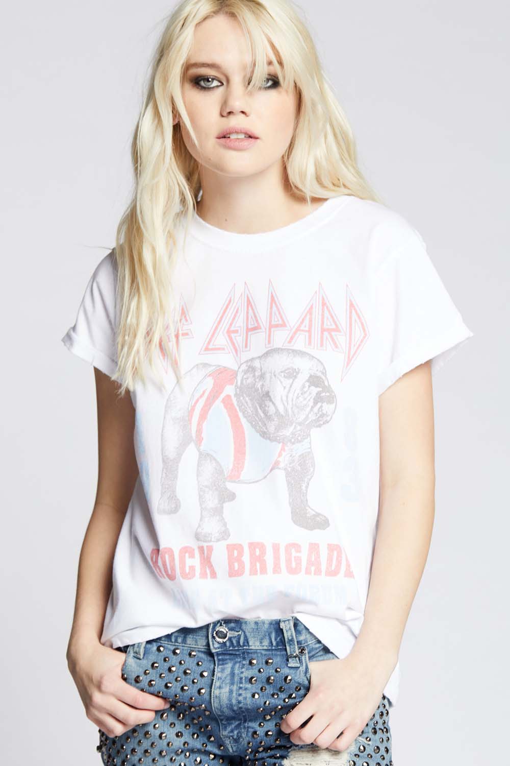 (ARCHIVE) Def Leppard Rock Brigade Vintage Tee