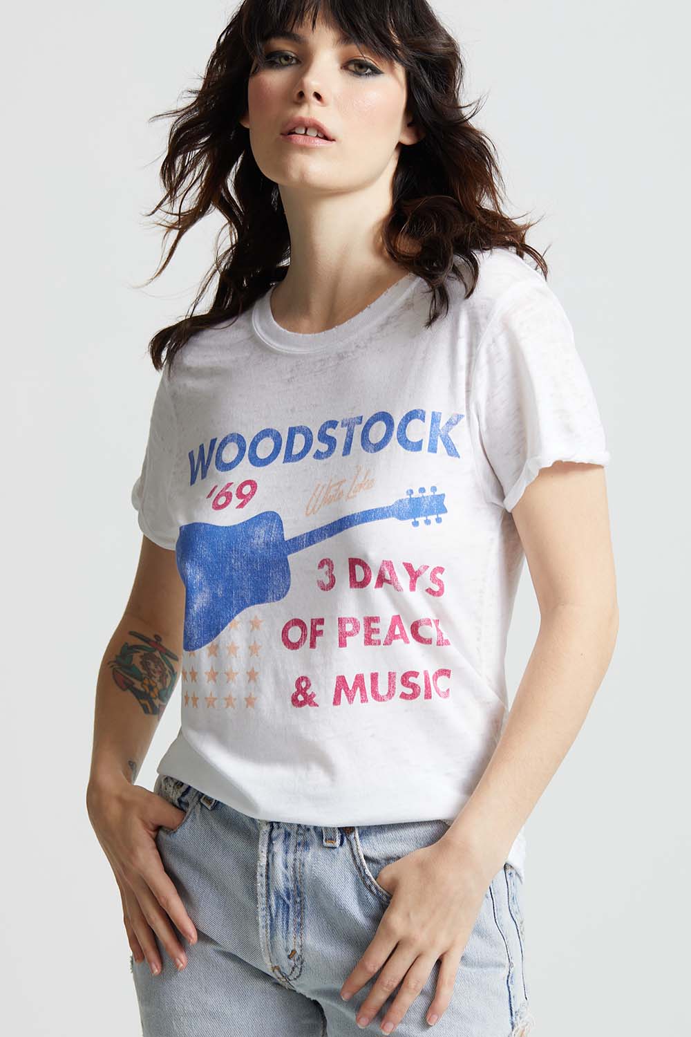 Woodstock 1969 Guitar Tee