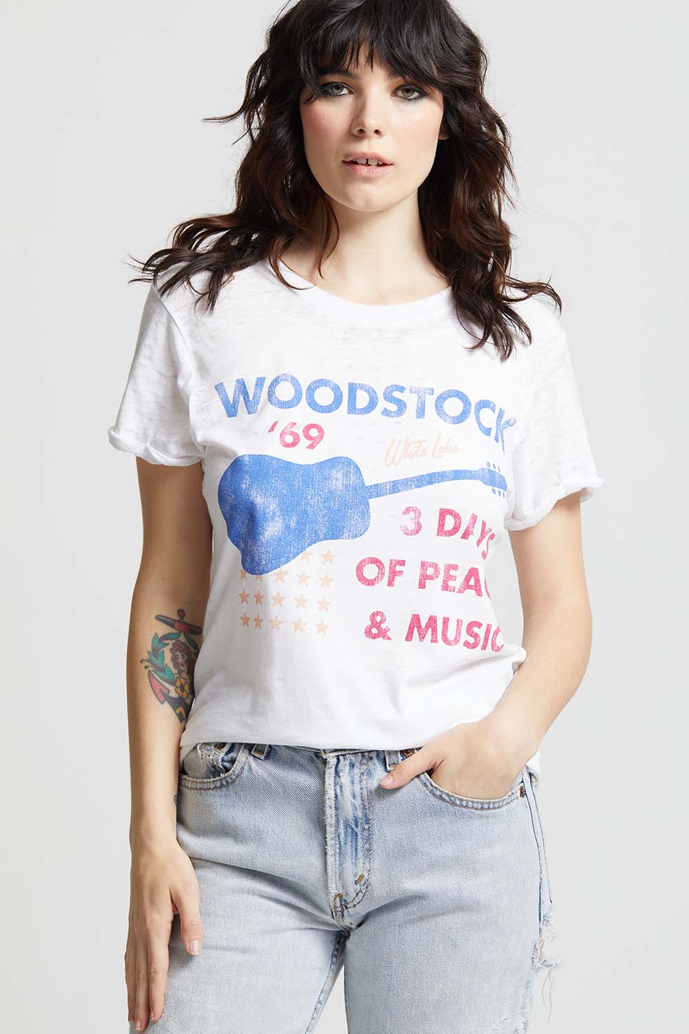 Woodstock 1969 Guitar Tee