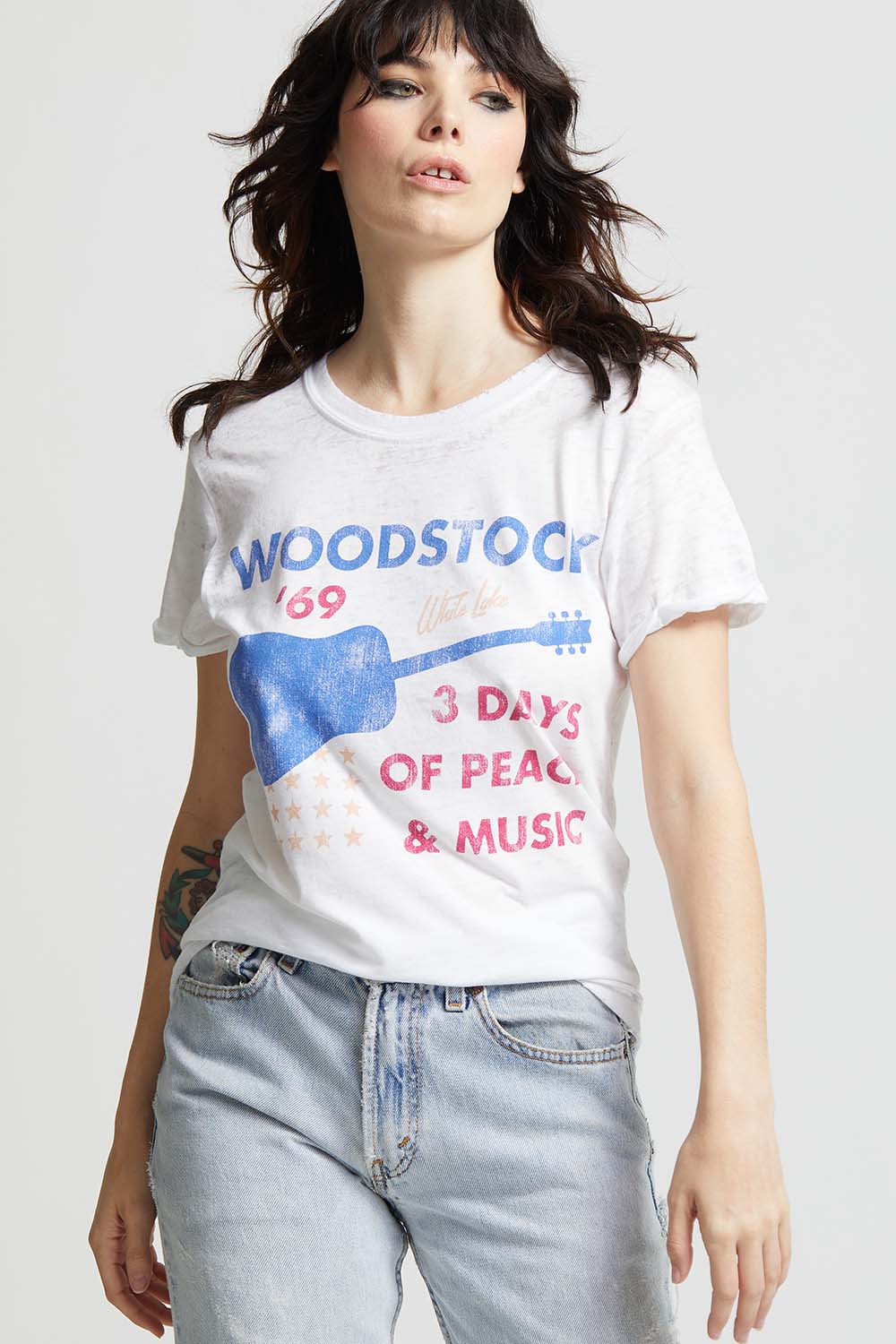 Woodstock 1969 Guitar Tee